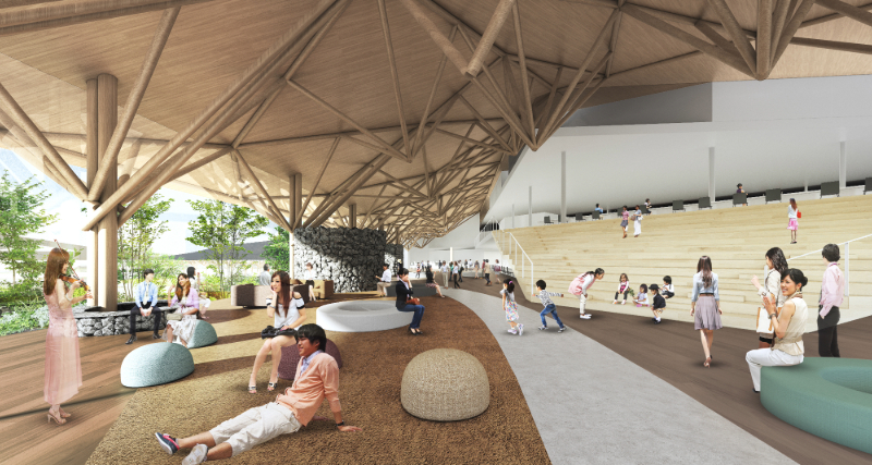 軽井沢町新庁舎プロポーザル案 1