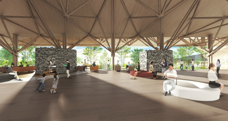 軽井沢町新庁舎プロポーザル案 2